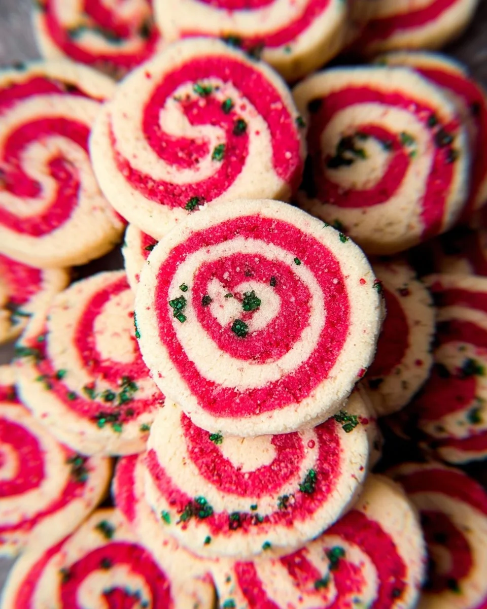 Christmas Pinwheel Cookies