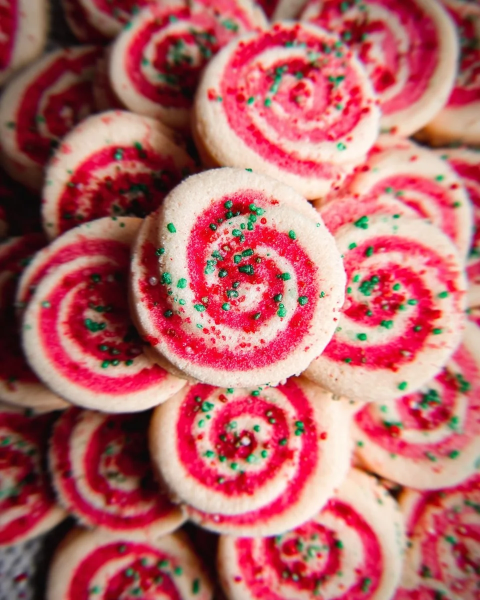Christmas Pinwheel Cookies
