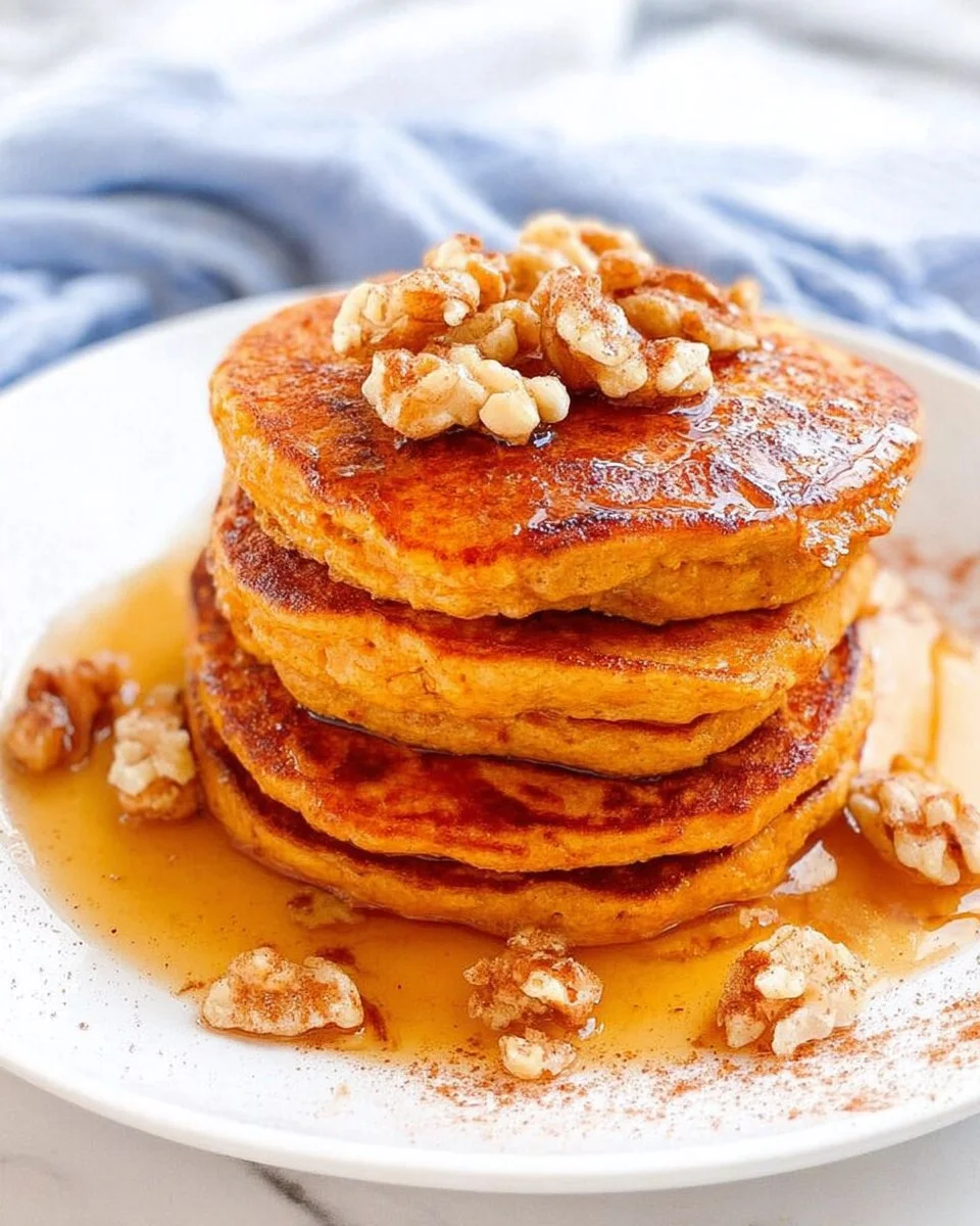 Fluffy Pumpkin Pancakes