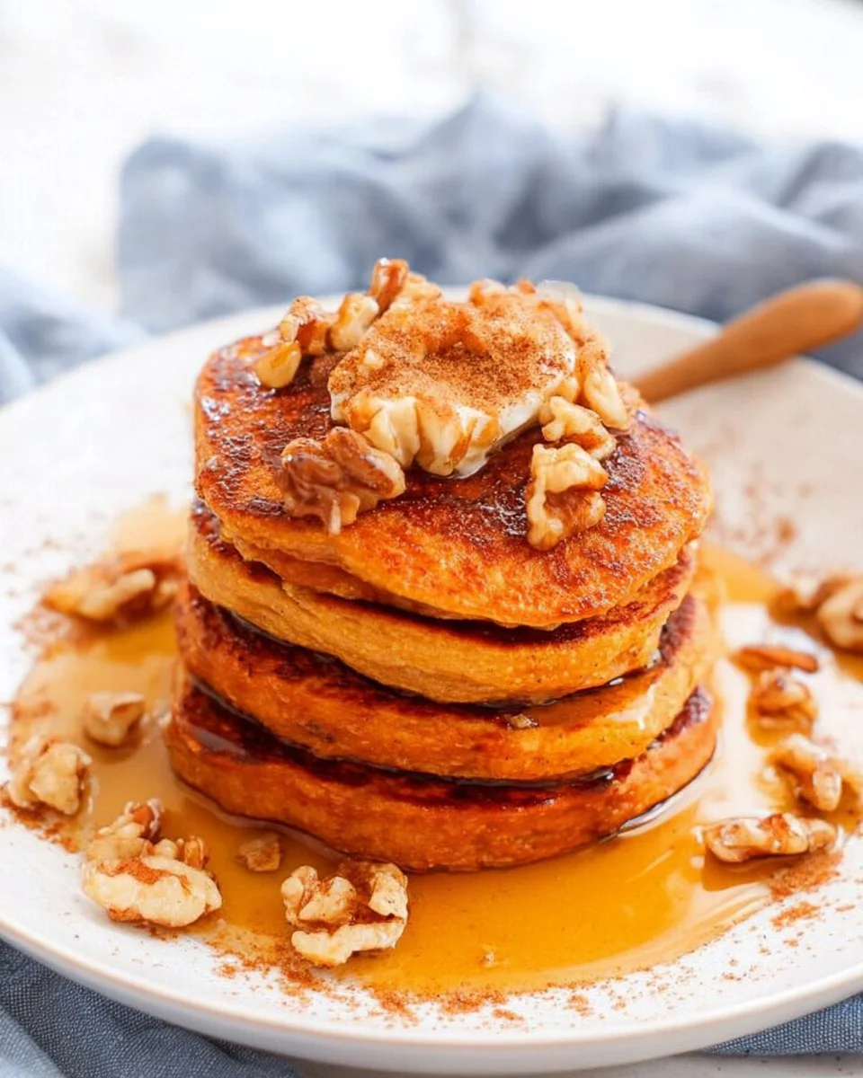 Fluffy Pumpkin Pancakes