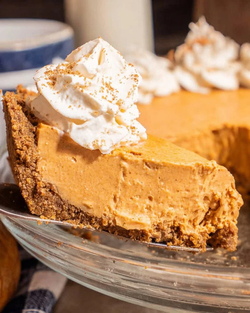 No Bake Pumpkin Pie