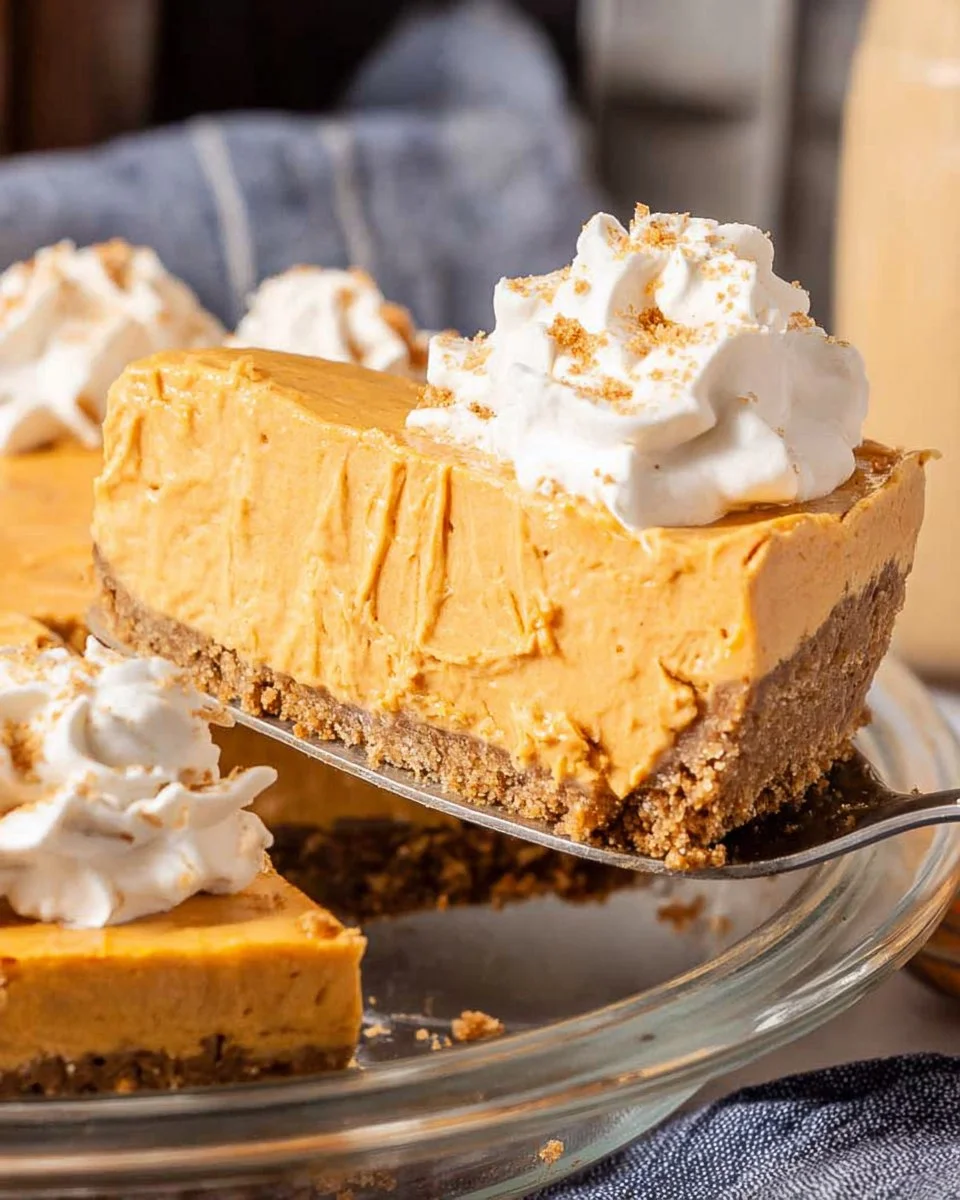 No Bake Pumpkin Pie