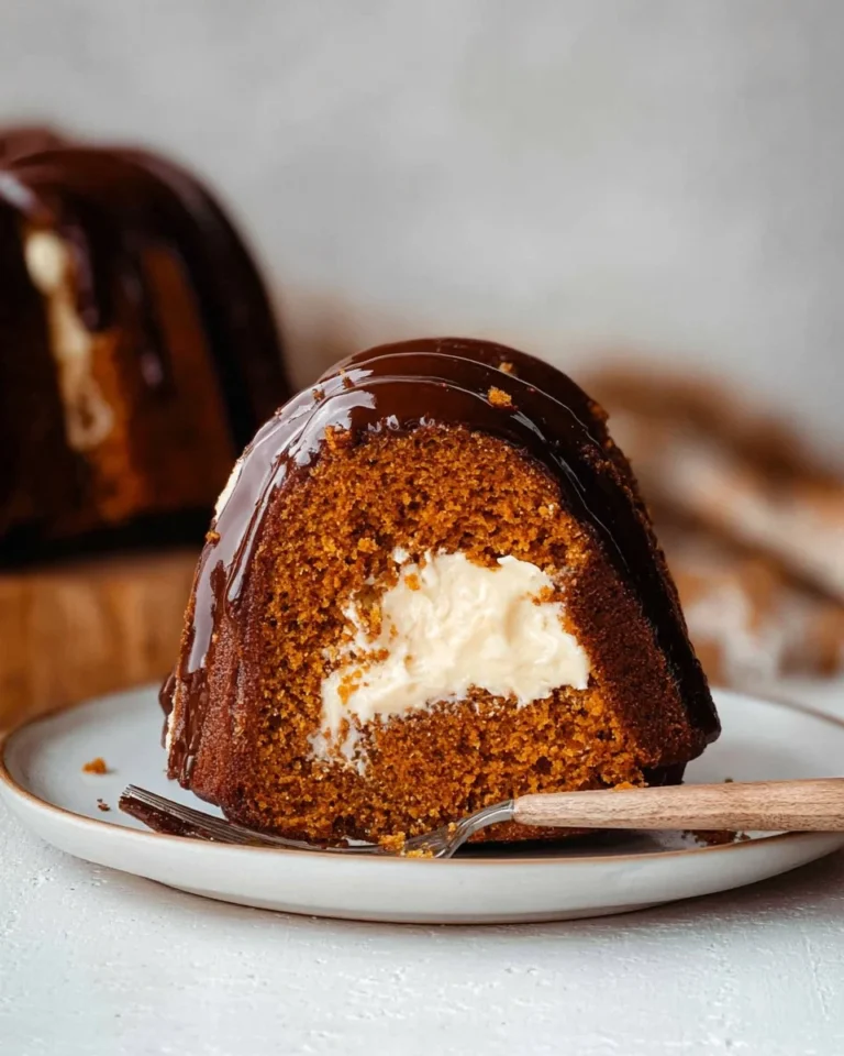 Pumpkin Cream Cheese Bundt Cake