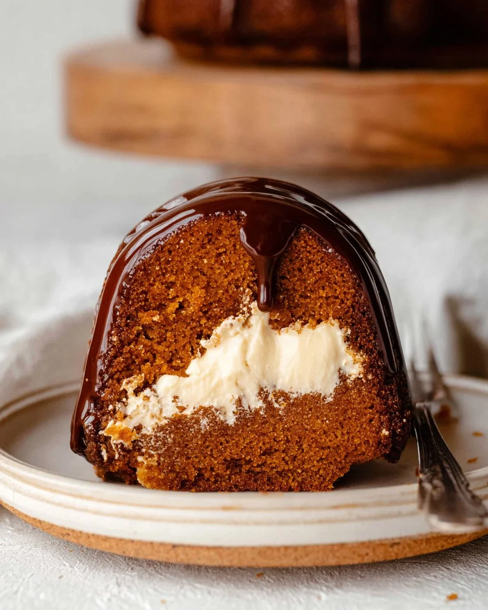 Pumpkin Cream Cheese Bundt Cake