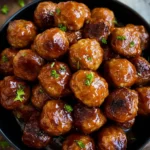 Slow Cooker Honey Buffalo Meatballs 15