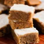 Best-Soft-Chewy-Gingerbread-Blondies-Recipe