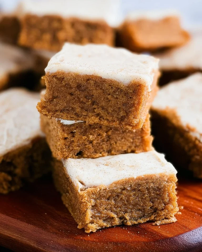 Best-Soft-Chewy-Gingerbread-Blondies-Recipe