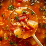 Vegetable Cabbage Soup with Potatoes and Carrots 22