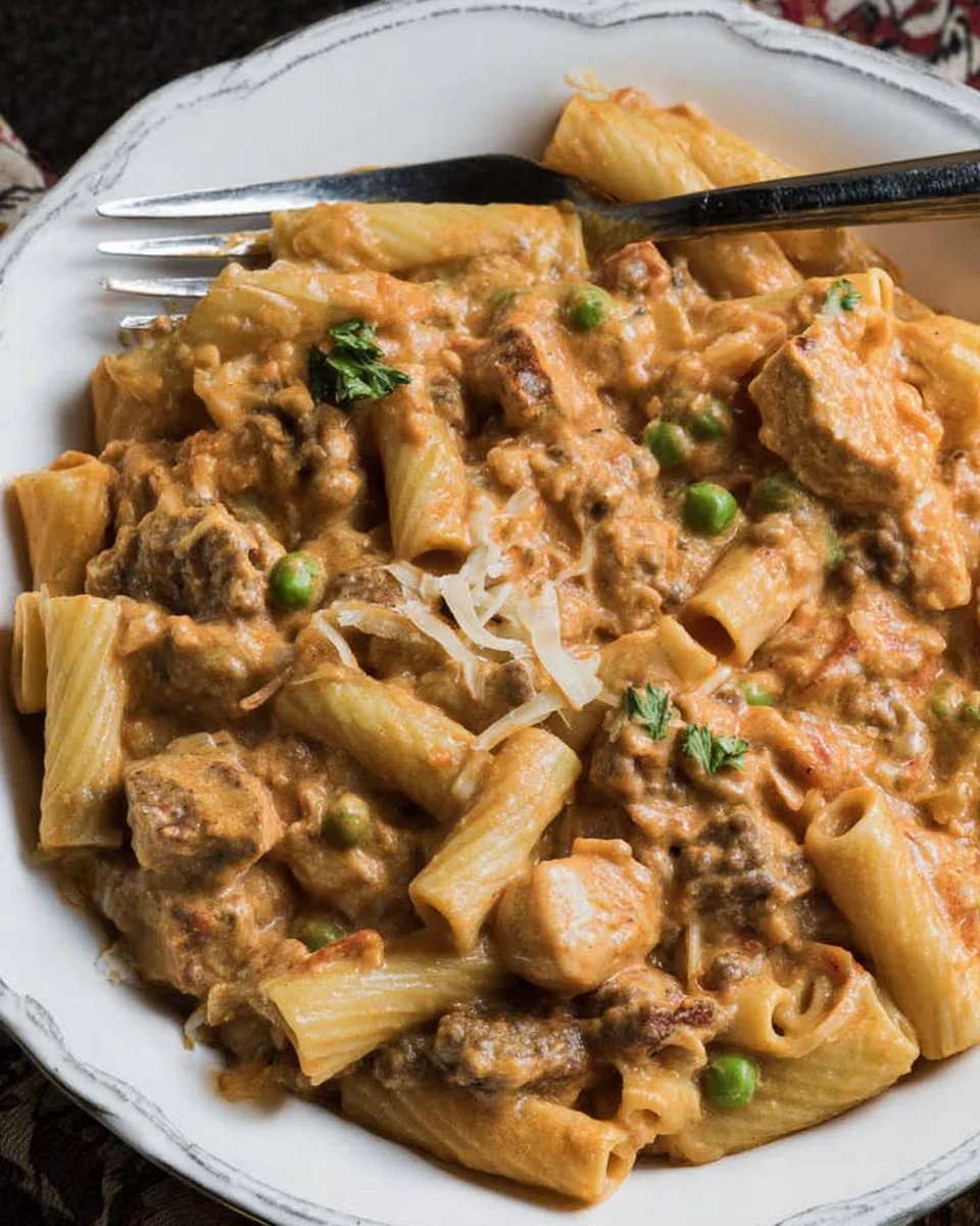 30 Minute Creamy Sausage Pasta