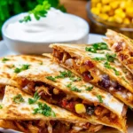 Easy-BBQ-Chicken-Quesadilla-Recipe