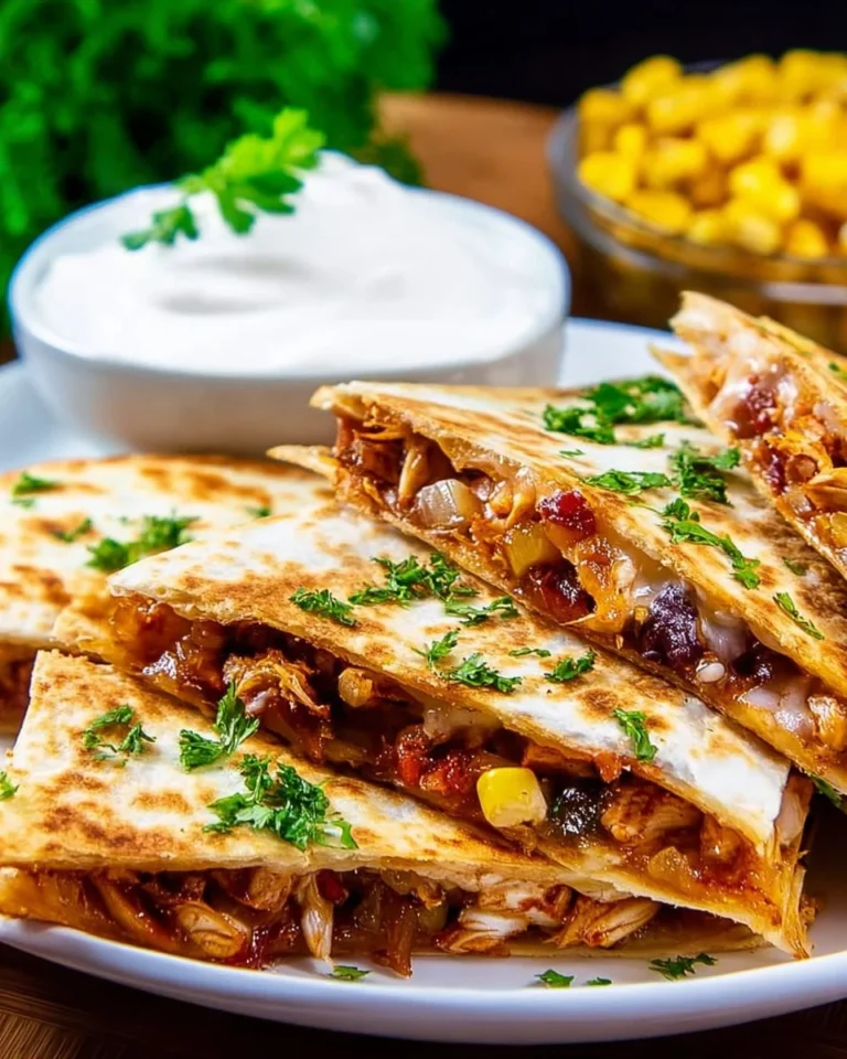 Easy-BBQ-Chicken-Quesadilla-Recipe