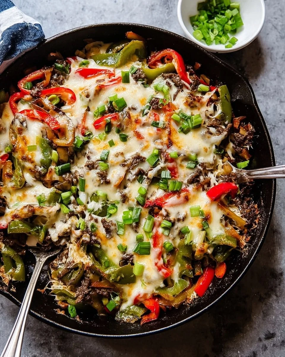 Cheesesteak Skillet