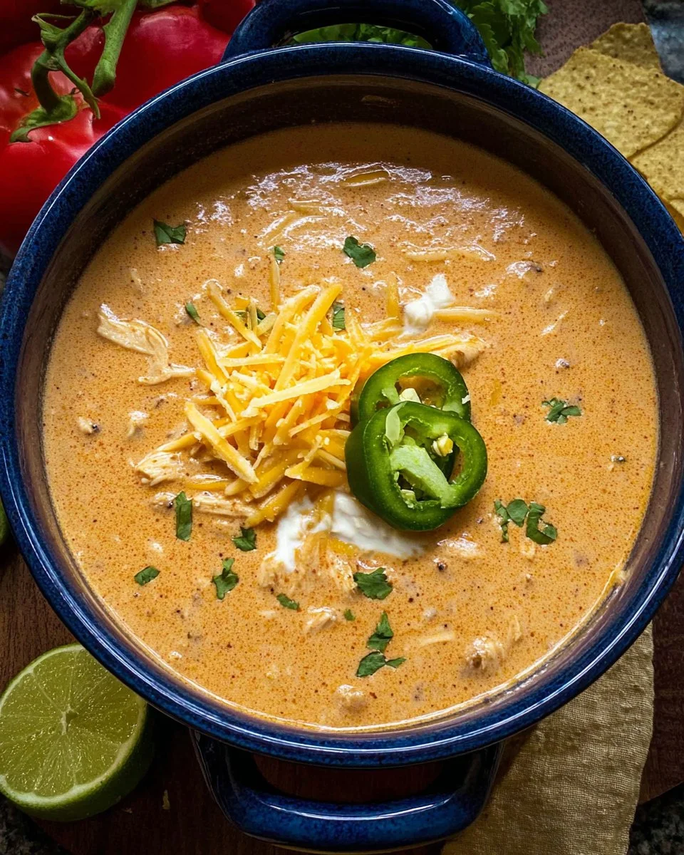 Creamy Chipotle Chicken Chili