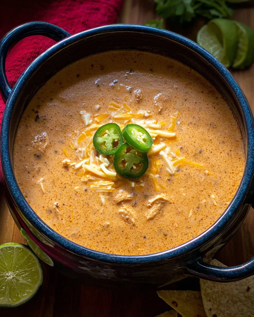 Creamy Chipotle Chicken Chili