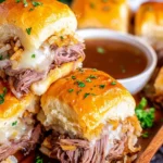French Onion Beef Sliders with Au Jus 20