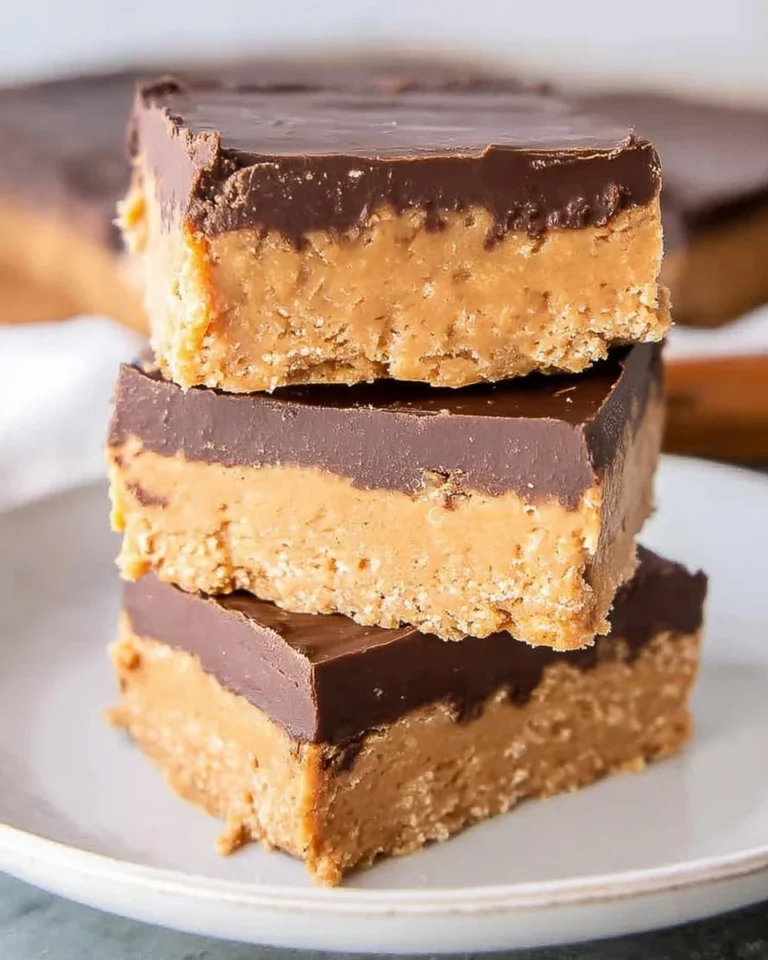 No Bake Peanut Butter Bars