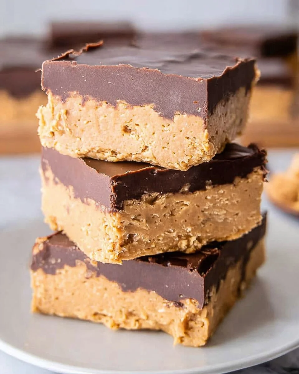 No Bake Peanut Butter Bars