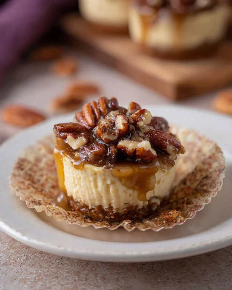 Pecan Pie cheesecakes