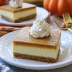 Pumpkin Cheesecake Bars 31
