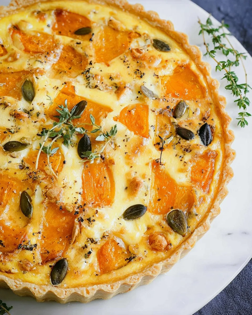 Pumpkin Quiche