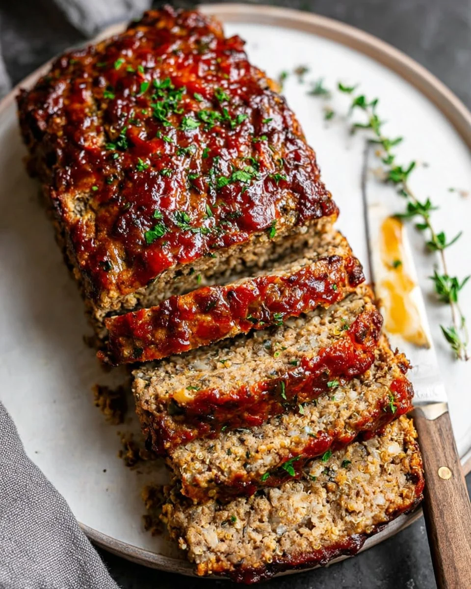 Turkey Quinoa Meatloaf