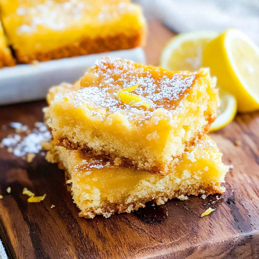 Lemon Gooey Butter Cake