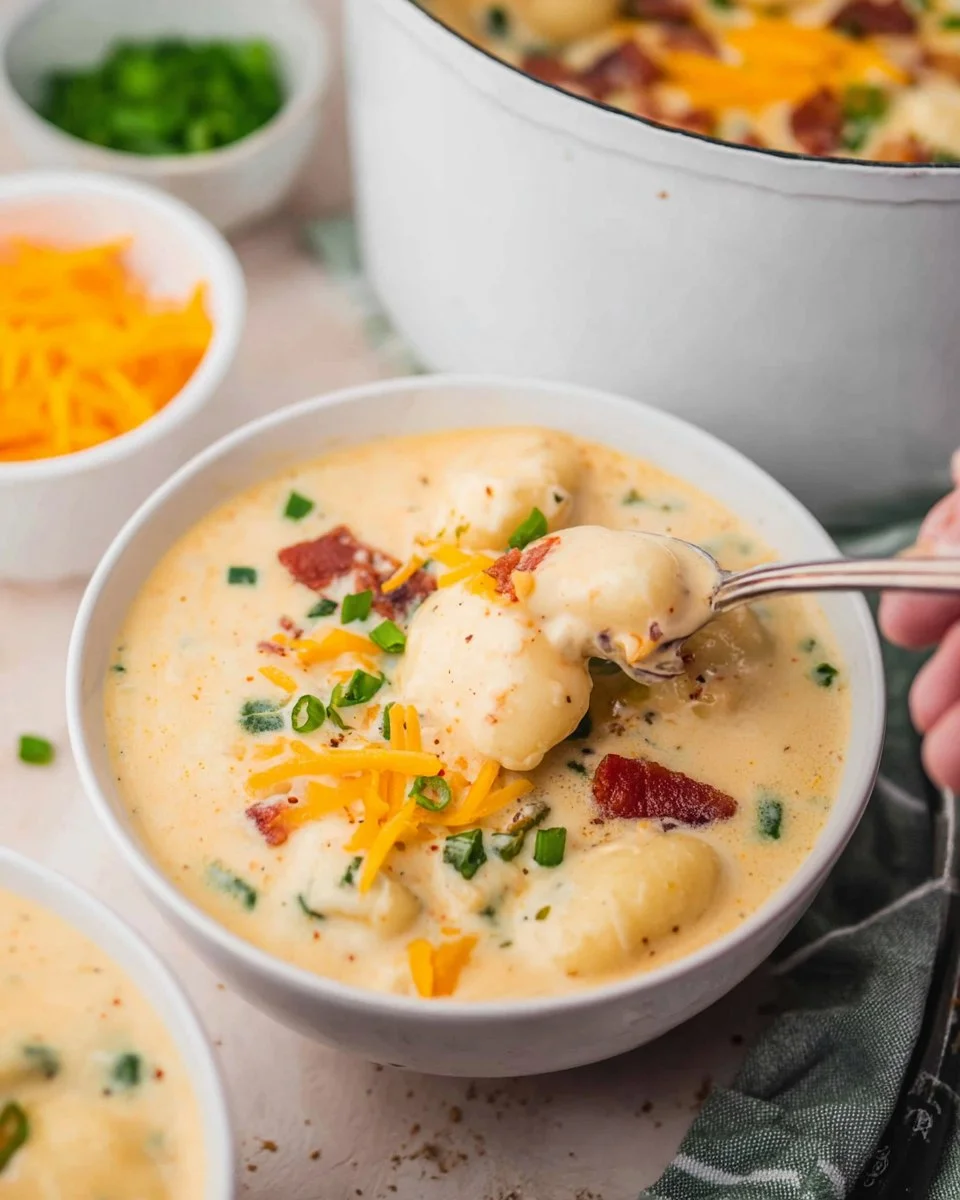 Loaded Gnocchi Soup