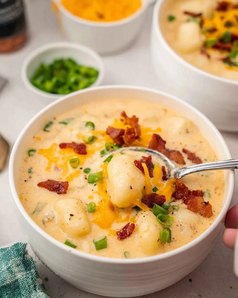 Loaded Gnocchi Soup