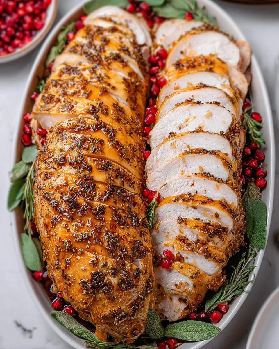 Maple Glazed Turkey Breast Roast