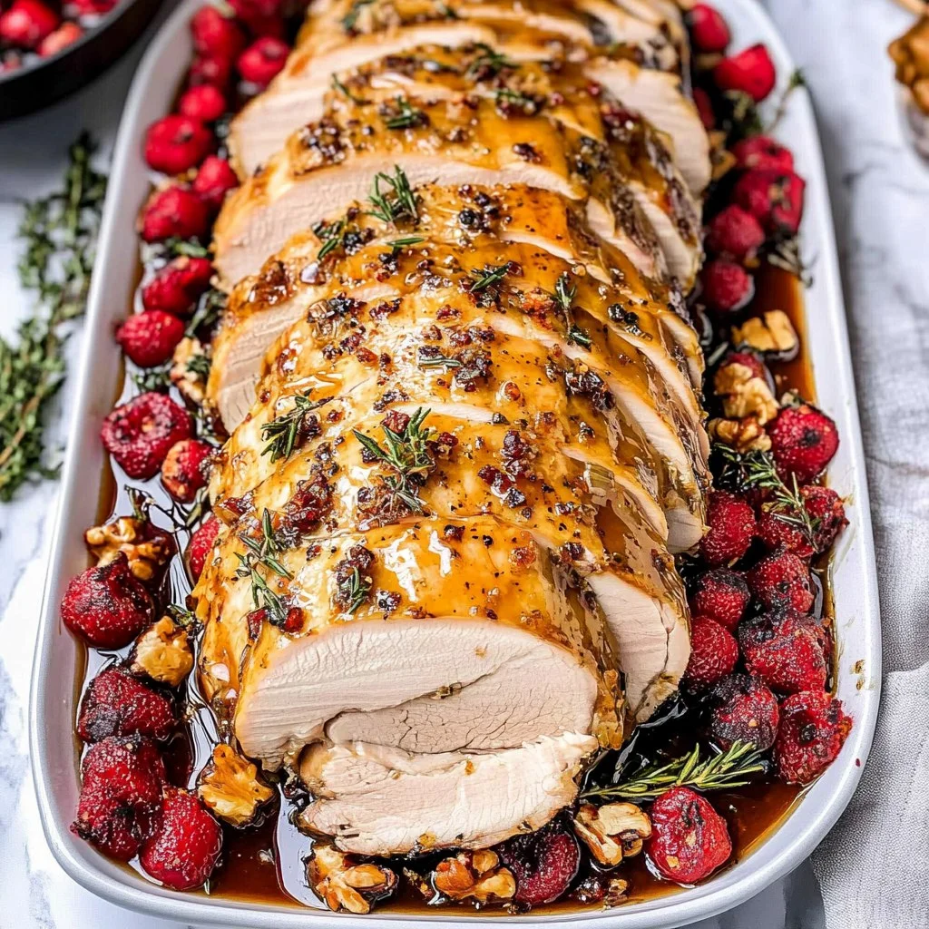 Maple Glazed Turkey Breast Roast