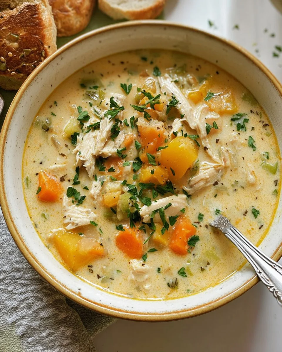 Creamy Leftover Turkey Chowder