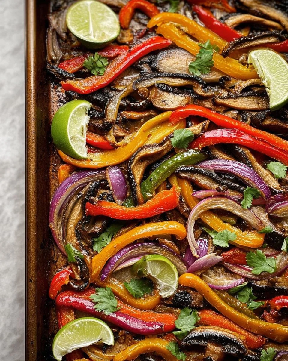 Portobello Mushroom Fajitas
