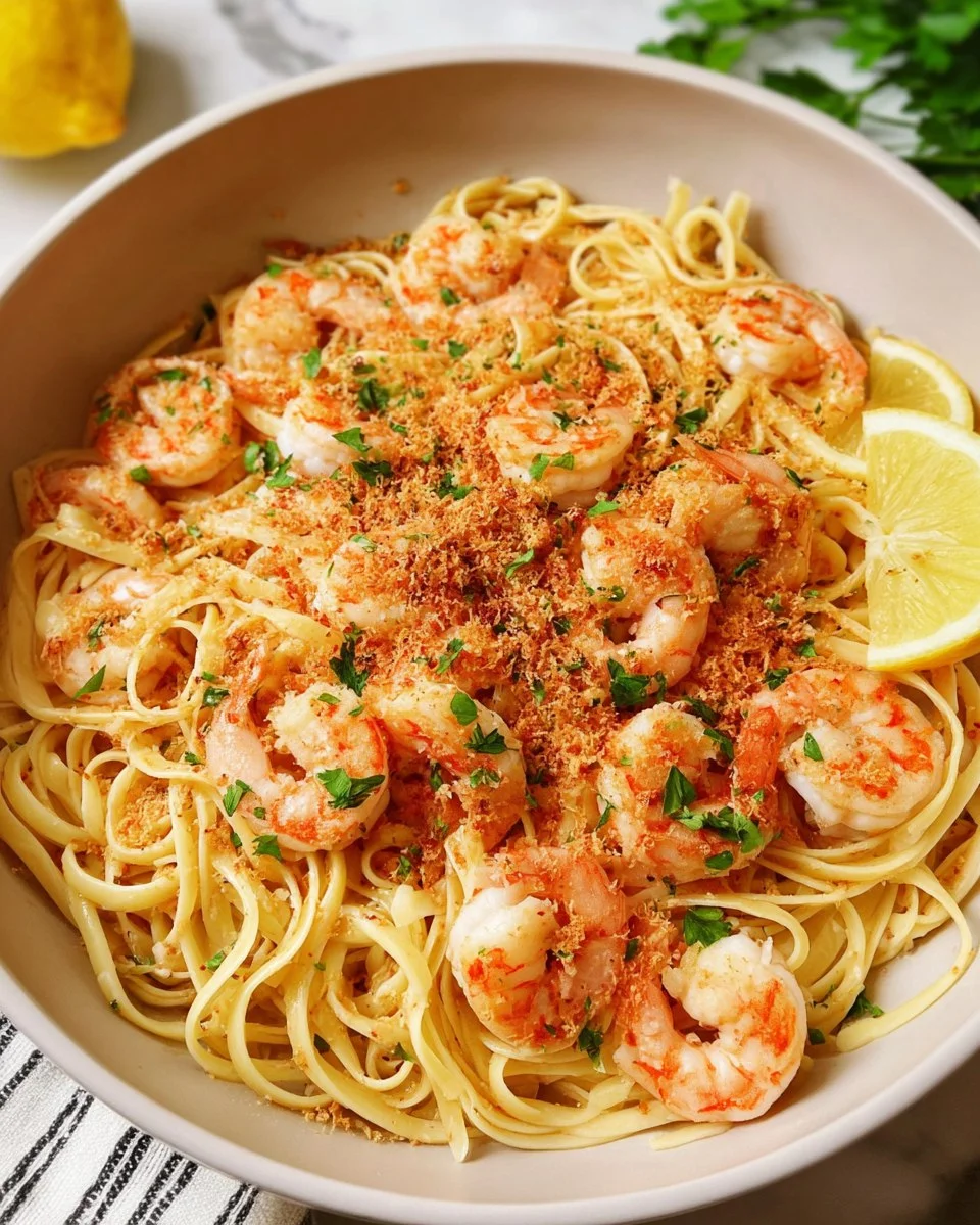 Shrimp Scampi Pasta