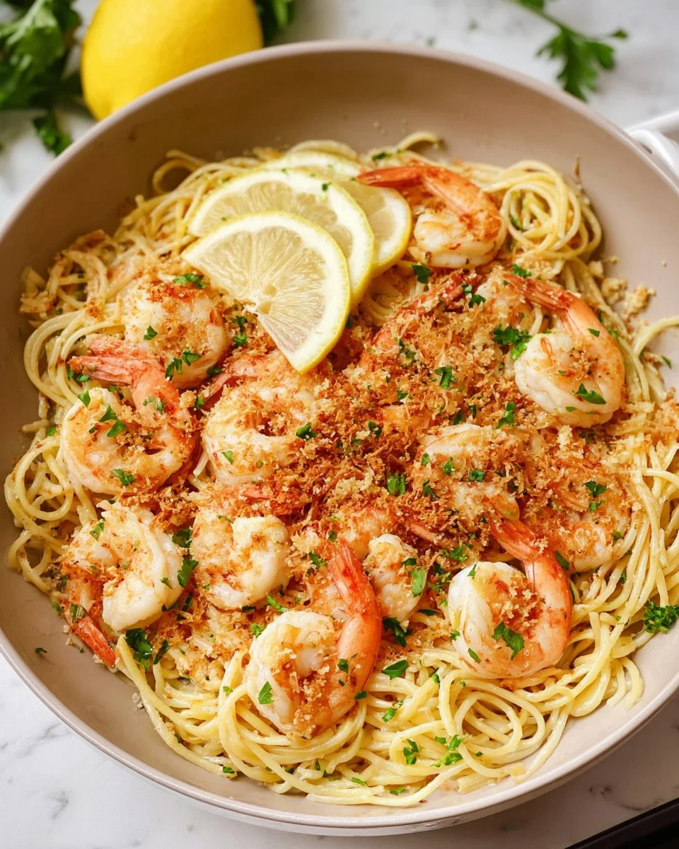 Shrimp Scampi Pasta