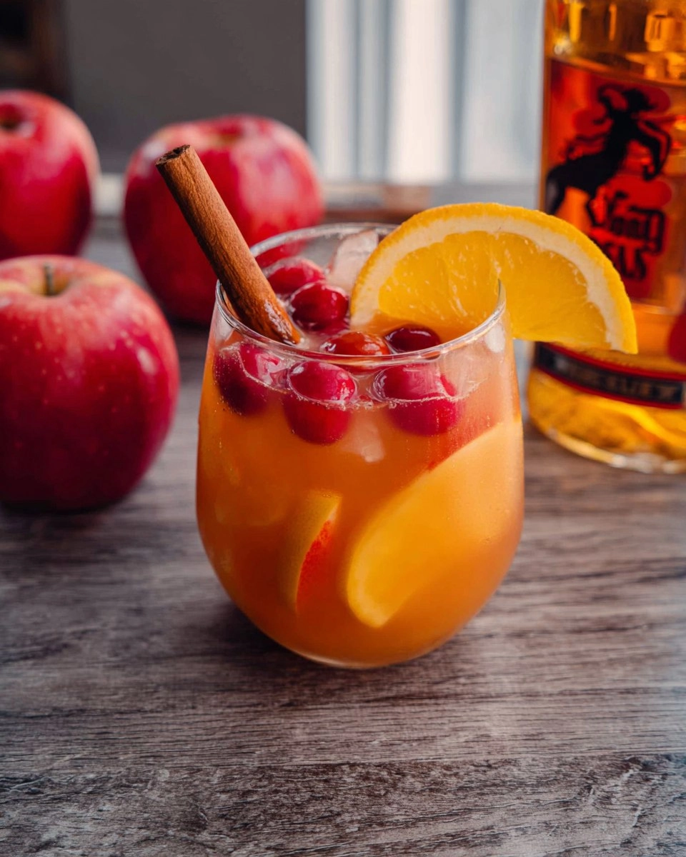 5 Minute Fireball Sangria