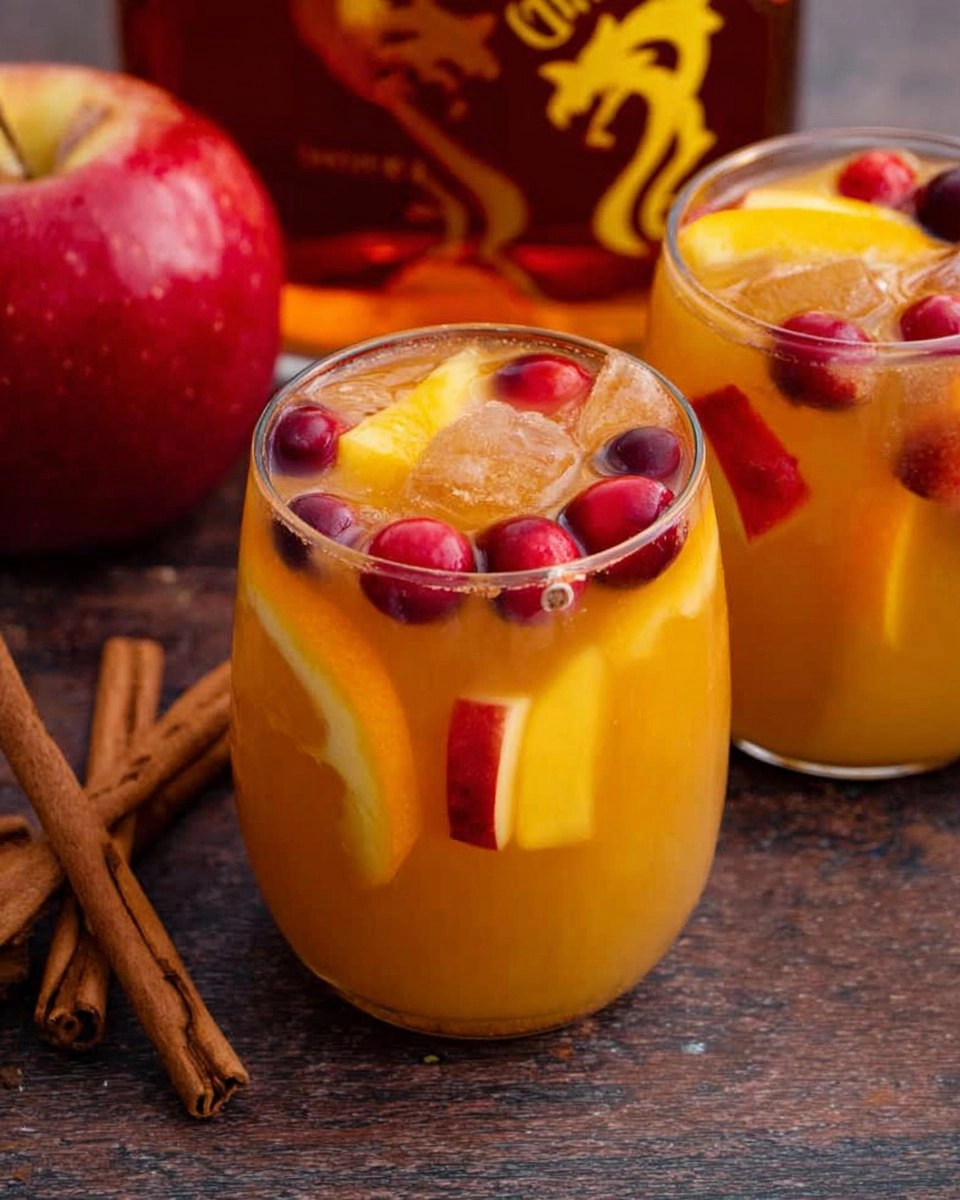 5 Minute Fireball Sangria