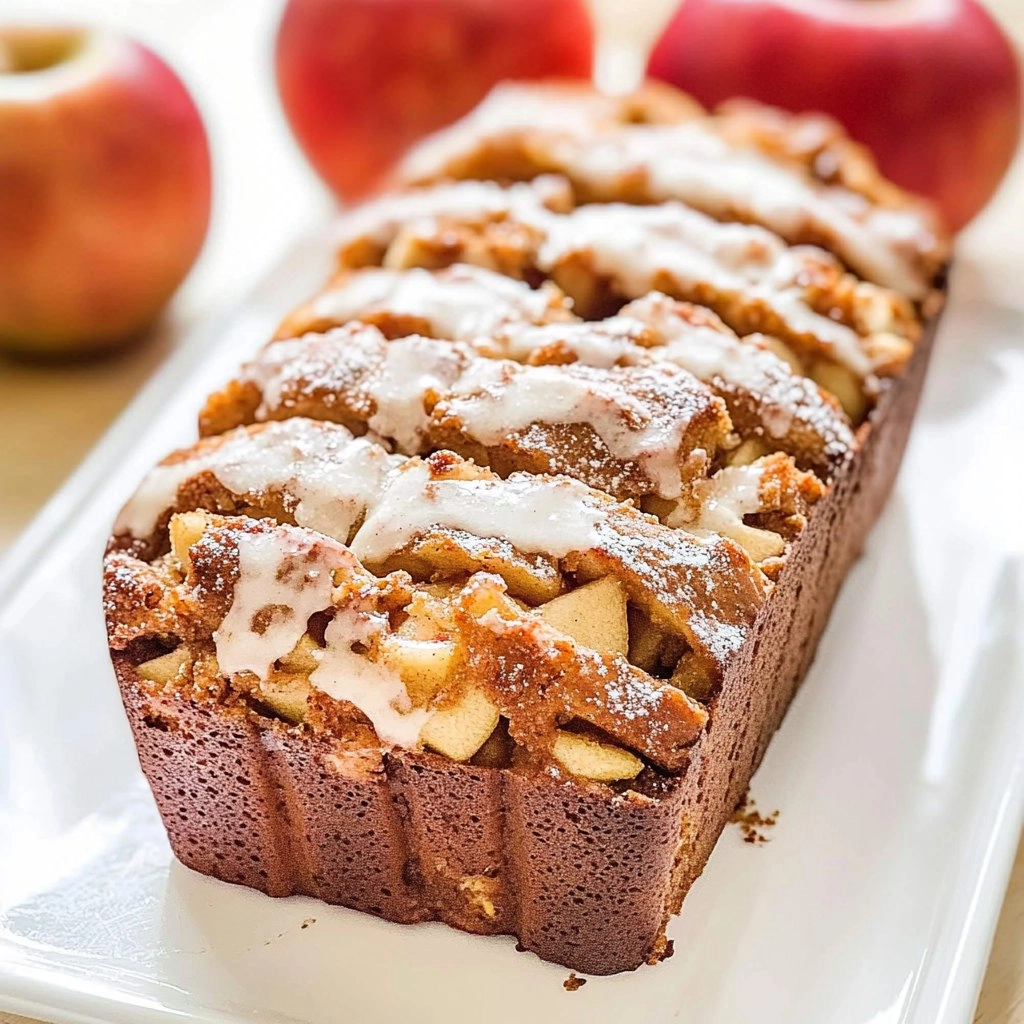 Bakery-Style Apple Fritter Bread