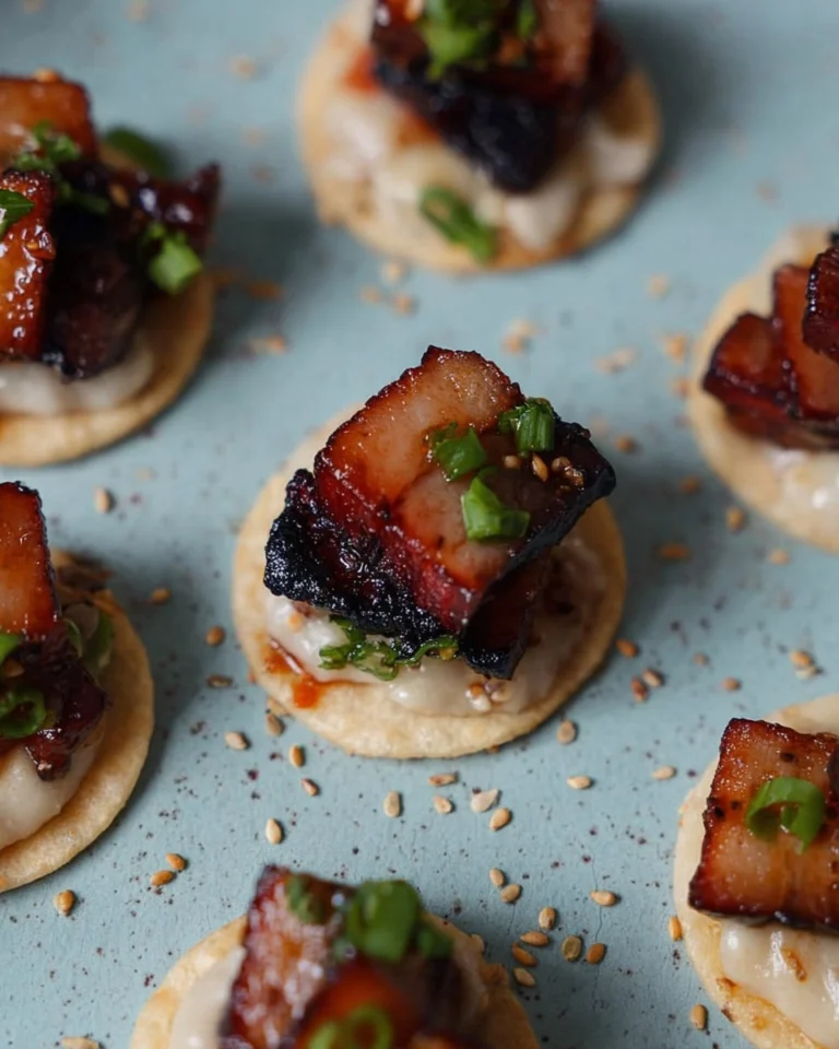 Caramelized-Pork-Belly-Rice-Crackers-Recipe