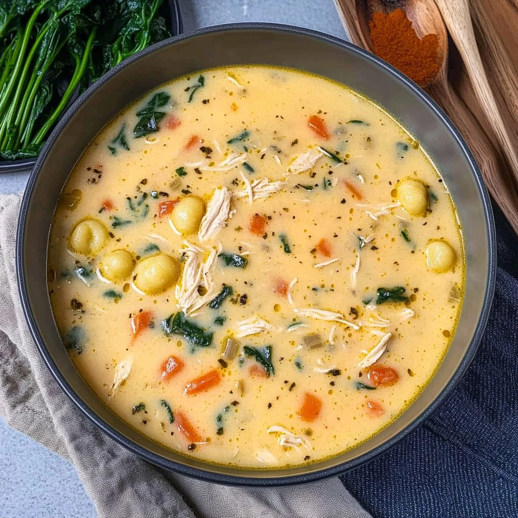 Chicken Gnocchi Soup