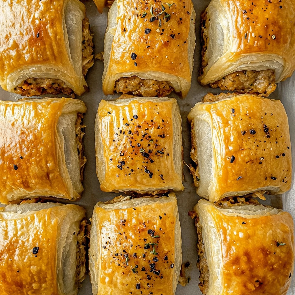 Chicken Sausage Rolls
