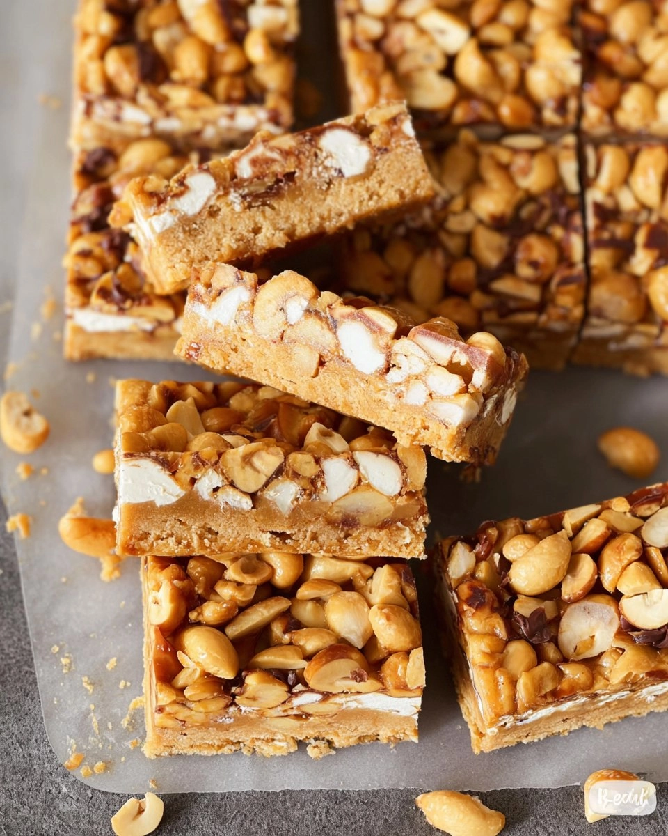 Copycat Salted Nut Roll Bars