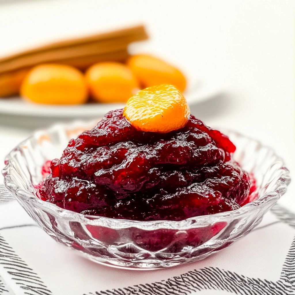 Cranberry Sauce with Mandarin Oranges