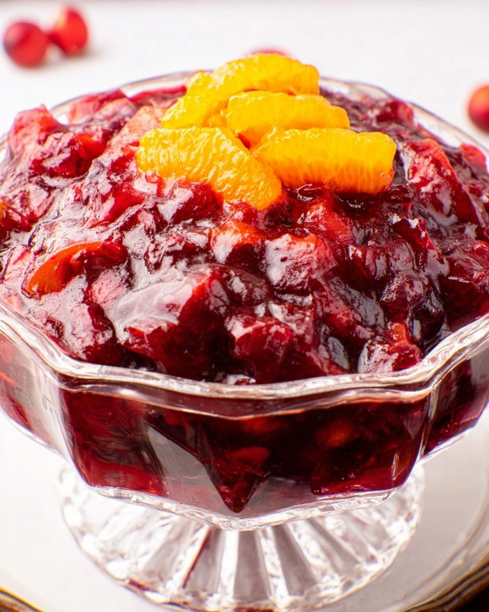 Cranberry Sauce with Mandarin Oranges