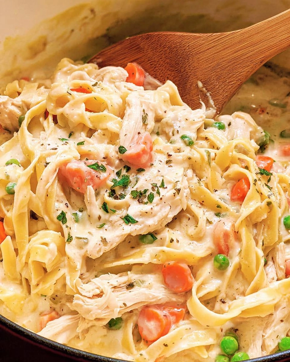 Creamy One-Pot Chicken and Noodles