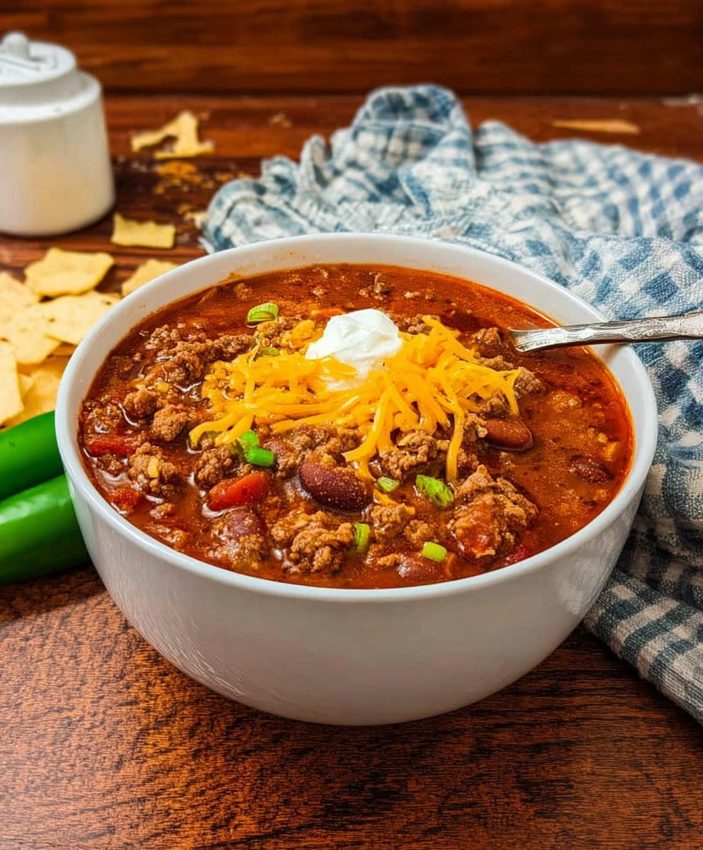 Crockpot Beef Chili