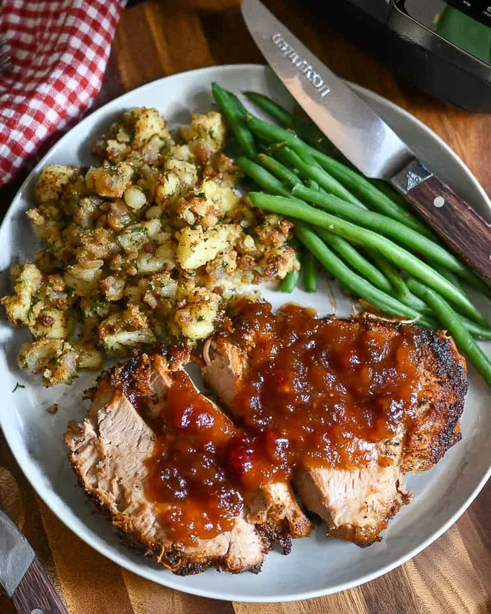Crockpot Turkey Breast with Cranberry Sauce