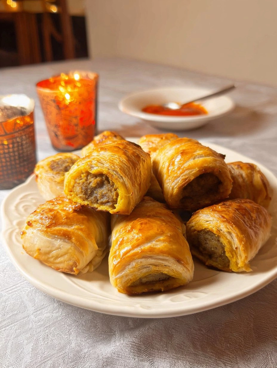 Curried Sausage Rolls