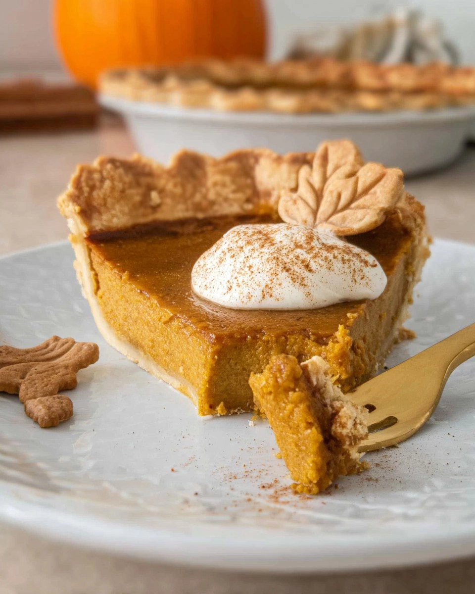 Dairy Free Pumpkin Pie