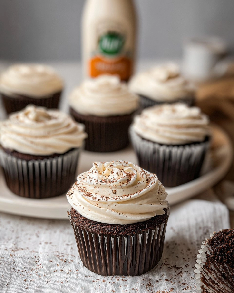 Irish Cream Cupcakes (Dairy Free)