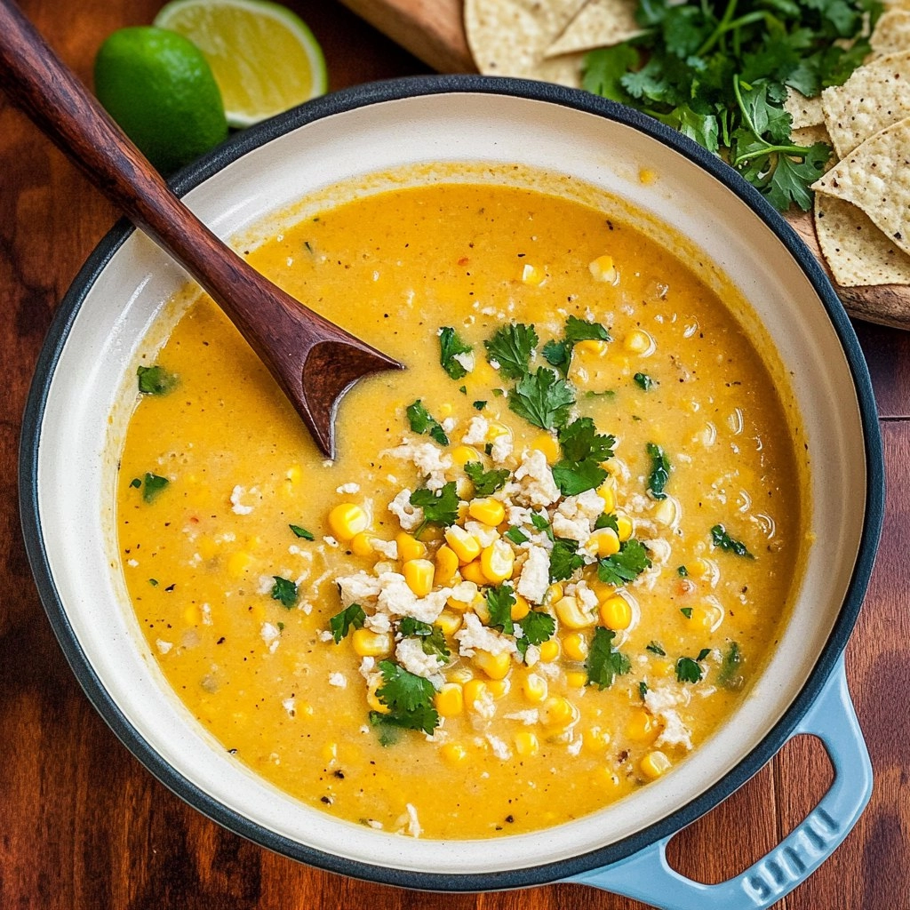 Mexican Street Corn Soup